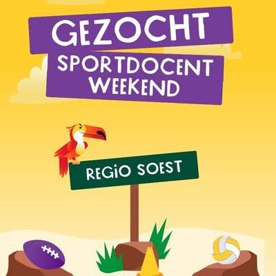 Multisport docent Soest - Gezocht: Weekend sportdocent <br>Flexibel